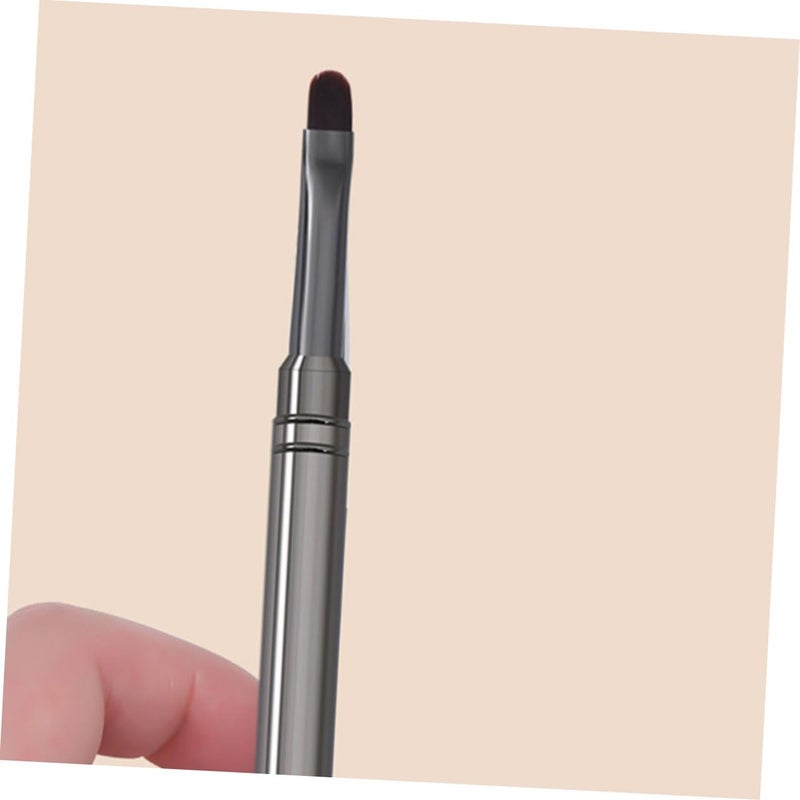 2Pcs Nail Art Gel Brush Set with Comfortable Handle for Crystal Gel Application - Image 3
